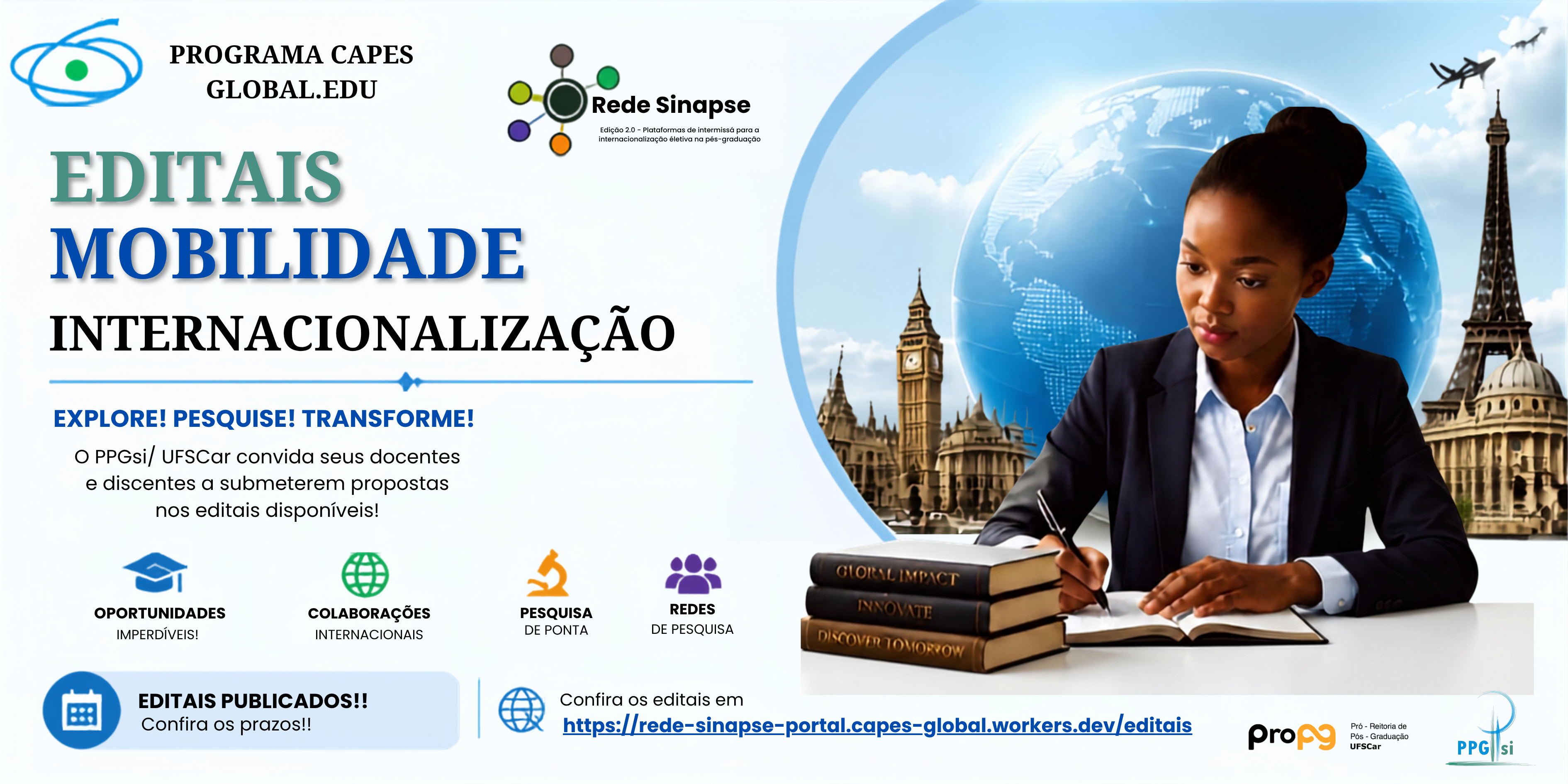 Editais Global.edu 2026