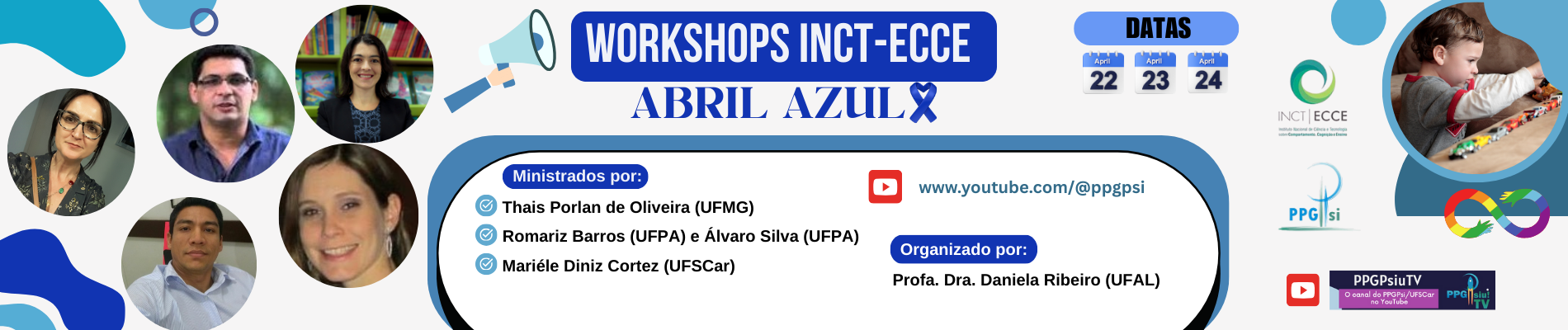 Workshops INCT-ECCE: Abril Azul
